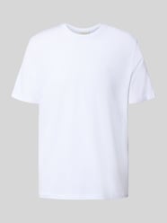 T-Shirt mit geripptem Rundhalsausschnitt von Calvin Klein Jeans - 2