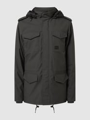 Parka mit Baumwoll-Anteil Modell 'Darren' von Vintage Industries Grau / Schwarz - 30