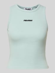 Tanktop mit Label-Stitching von Review - 28