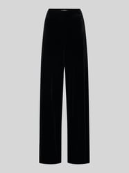 Wide fit stoffen broek met brede band van Christian Berg Cocktail - 35