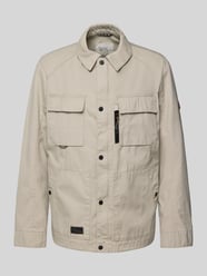Jack met platte kraag en borstzakken van camel active - 11