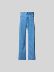Jeansy o kroju wide fit z 5 kieszeniami od Marni - 38