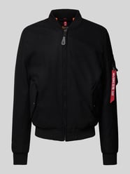 Sweatjack met labeldetail van Alpha Industries - 9