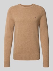 Regular Fit Strickpullover aus feinster Wolle von Tommy Hilfiger - 43