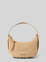 Lederhandtasche mit Label-Applikation Modell 'Lifetime Sister' von Hey Marly Beige - 11