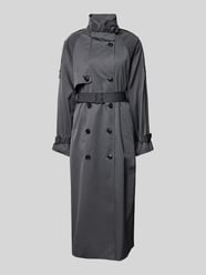 Trenchcoat mit Stehkragen Modell 'Sally' von Gestuz Grau - 27