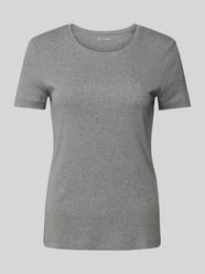 T-shirt met geribde ronde hals van Christian Berg Woman - 7
