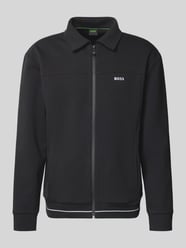 Regular Fit Sweatjacke aus Baumwoll-Mix Modell 'SW_Member' von BOSS Green - 17