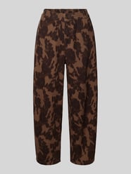 Twill broek met elastische band en achterzakken van JAKE*S STUDIO WOMAN - 21