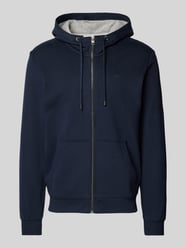 Sweatjacke mit Känguru-Tasche von s.Oliver RED LABEL Blau - 26