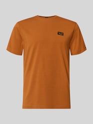 t-shirt z detale z logo i okrągły dekolt od PME Legend - 20
