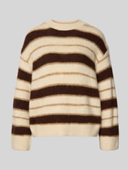 Strickpullover mit gerippten Abschlüssen von MANGO Beige - 22