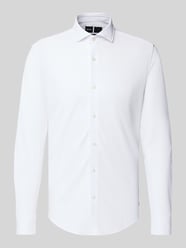 Slim Fit Businesshemd aus Jersey von BOSS - 48