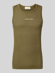 Tanktop mit Label-Stitching von ANOTHER COTTON LAB - 5