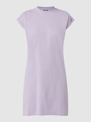 Jerseykleid mit Turtleneck von URBAN CLASSICS Lila - 36