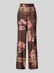 Stoffen broek met elastische band, model 'Lunet' van Neo Noir - 6