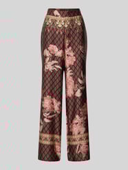 Stoffen broek met elastische band, model 'Lunet' van Neo Noir - 11