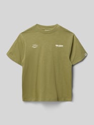 regular fit T-shirt met logoprint van Garcia - 8