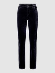 Cordhose im 5-Pocket-Design von Christian Berg Woman Grau / Schwarz - 38