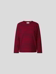 Longsleeve mit Streifenmuster von Denimist Blau / Türkis - 3