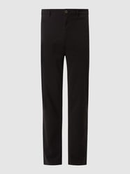 Chinosy o luźnym kroju z dodatkiem streczu model ‘Kane’ od Jack & Jones Czarny - 32