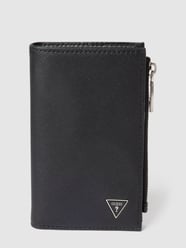 Portemonnaie mit Brand-Applikation von Guess Schwarz - 34