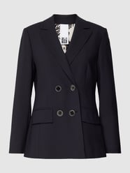 Blazer met reverskraag van Marc Cain Blauw - 48