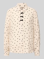 Koszula-bluzka o kroju regular fit z czystej wiskozy model 'Lovy' od FREE/QUENT - 45