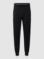 Sweatpants mit seitlichen Eingrifftaschen von BOSS Schwarz - 34
