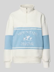 sweatshirt met Ritssluiting Model 'Cosette' van LeGer - 25