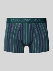 Trunks mit elastischem Logo-Bund von Emporio Armani - 7