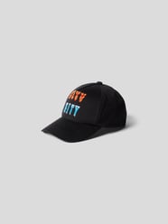 Cap mit Motiv-Stitching von Paco Rabanne Grau / Schwarz - 4