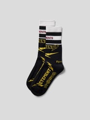 Socken mit Brand-Detail von VETEMENTS Schwarz - 22