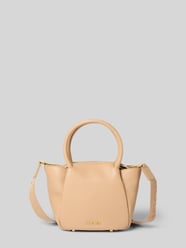 Handtasche mit Logo-Applikation von BOGNER Beige - 12