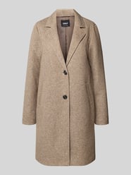 Płaszcz o kroju comfort fit z dodatkiem bawełny model ‘SEDONA’ od ONLY - 5