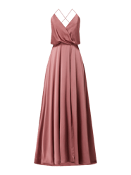 Abendkleid aus Satin von Unique Pink - 23