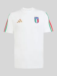 T-shirt trykotowy z czystej bawełny 'ITALIA' od adidas Sportswear - 4