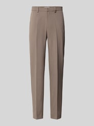 Spodnie materiałowe o kroju slim fit z dodatkiem wiskozy od Lindbergh - 25