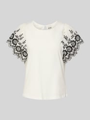 T-Shirt mit Rundhalsausschnitt Modell 'MALUI' von ICHI - 45