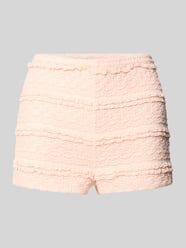 Szorty o kroju regular fit z mieszanki bawełny model ‘COCO’ od Vero Moda Fuksjowy - 26