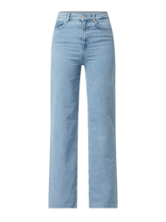 Wide Leg High Rise Jeans mit Stretch-Anteil  von REVIEW Blau - 11