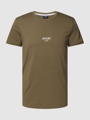 T-Shirt mit Label-Print Modell 'Alexis' von JOOP! Jeans Grün - 21