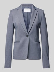 Blazer mit Reverskragen von Jake*s Collection Blau - 23