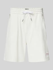 Relaxed Fit Sport-Shorts mit seitlichen Reißverschlusstaschen Modell 'Fisher' von BOSS Orange - 42