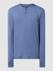 Pyjama-Oberteil mit Modal-Anteil von Jockey Blau - 16