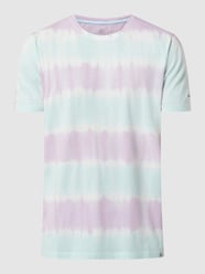 T-Shirt im Batik-Look von Colours & Sons Lila - 19