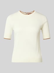 Sweter o kroju slim fit z mieszanki jedwabiu model 'AGENDA' od Max Mara Studio - 2