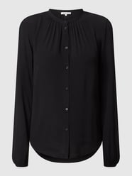 Blouse van viscose, model 'Anna'  van Soft Rebels Zwart - 1