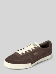 Lage sneakers van echt runderleer, model 'AURA' van Lacoste - 9