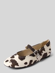Balerina ze zwierzęcym nadrukiem model 'COW MARY JANE' od Tamaris - 16